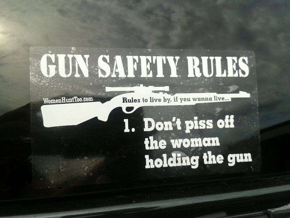 woman safety gun