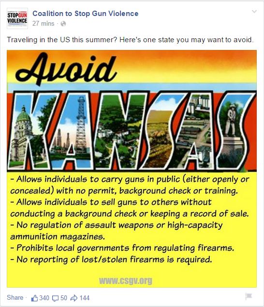 CSGV avoid Kansas