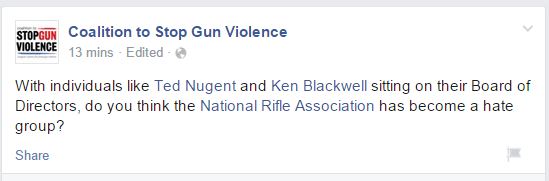 CSGV NRA Hate Group