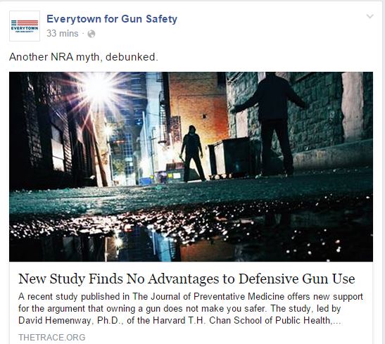 Everytown Defensive Gun Use