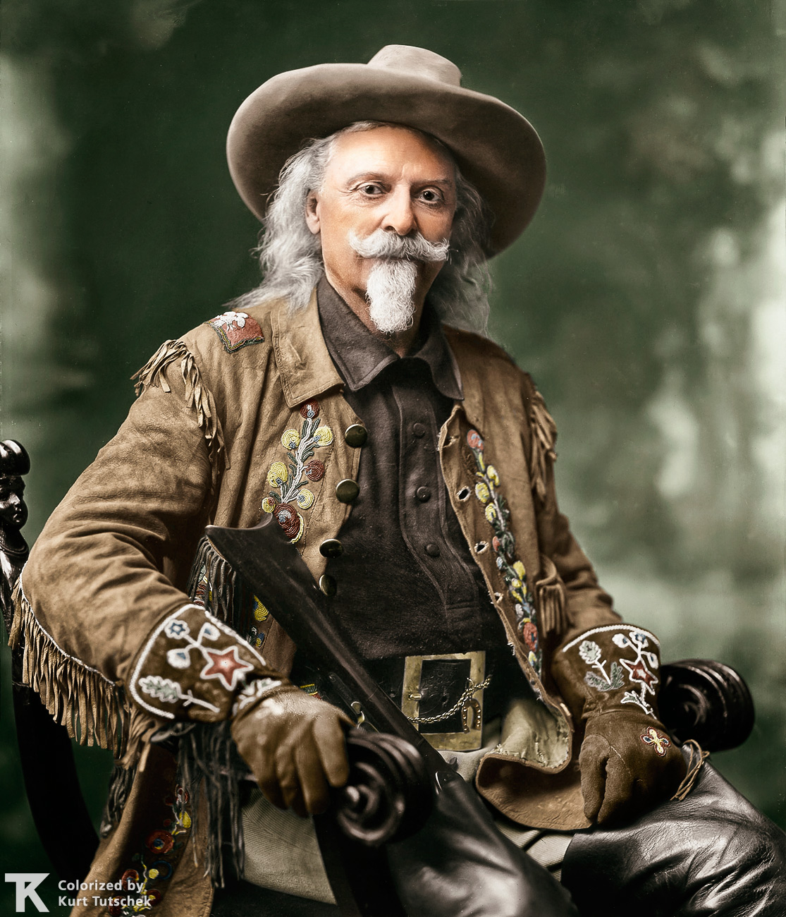 Buffalo Bill Colorized