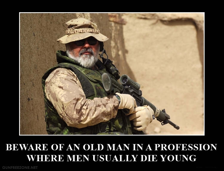 BEWARE OF AN OLD MAN