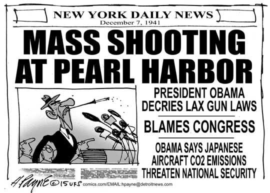 NYDN Obama Pearl Harbor