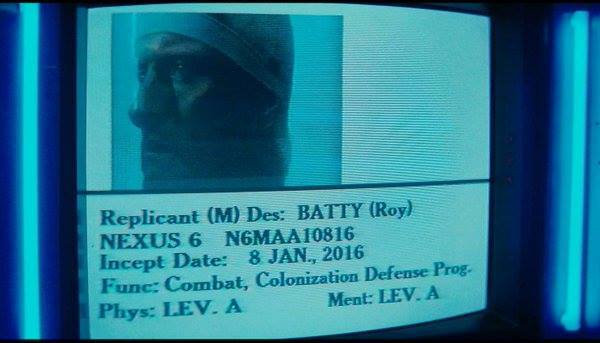 Roy Blade Runner