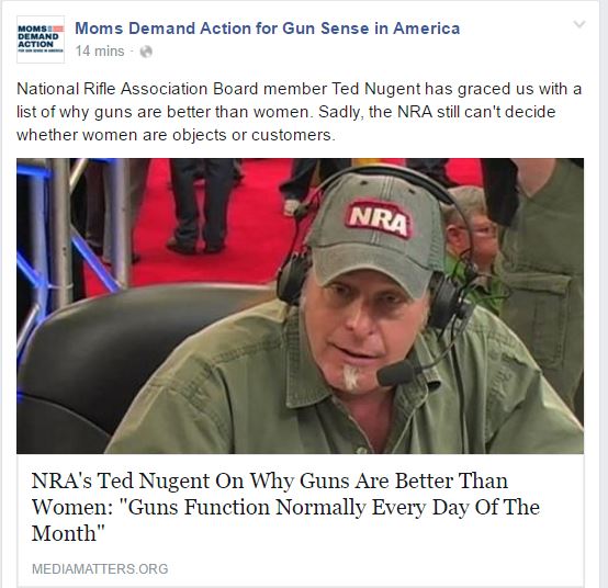 Moms Demand guns better than women