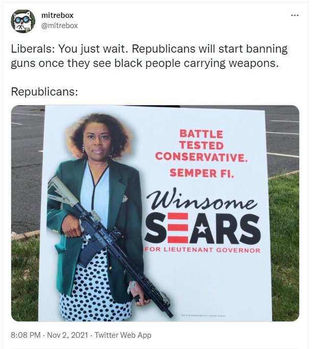 Black people with guns