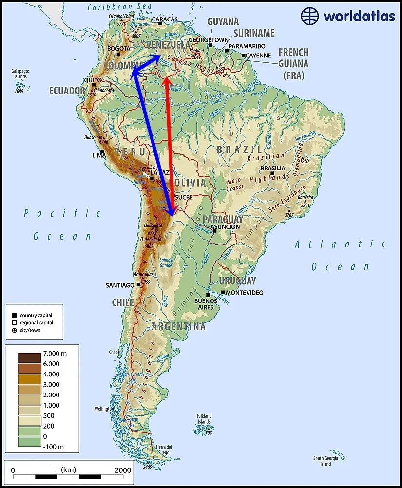 Argentina Venezuela Invasion Map 